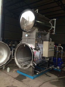 诸城市强大机械厂 肉制品高温灭菌锅设备高清图鉴与技术解析